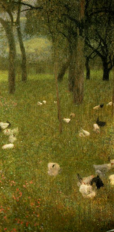 Gustav Klimt efter regnet France oil painting art